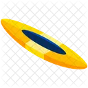 Canoa Barco Isometrica Icon
