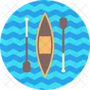 Canoe Sprint Slalom Icon