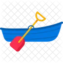 Canoe Paddle Rafting Icon
