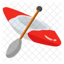 Canoe Boat Rowing Icon