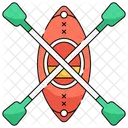 Canoe Kayak Dugout Icon