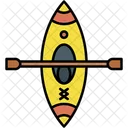 Canoe Rafting Paddles Icon