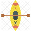 Canoe Rafting Paddles Icon