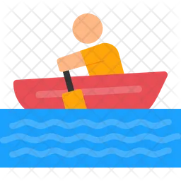 Canoeing  Icon