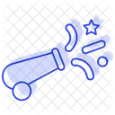 Confettis Canon Celebration Icon
