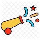 Cañón de confeti  Icono