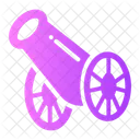 Canon Pistolas Circo Icono
