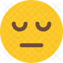 Cansado Emoji Smiley Ícone