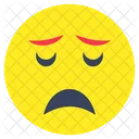 Emoji Cansado Emoticon Emotag Icon