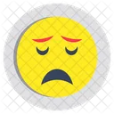 Emoji Cansado Emoticon Emotag Icon