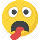 Cansado Exausto Emoji Ícone