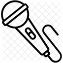 Microfono Para Cantar Microfono Medios De Comunicacion Icono