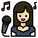 Cantante Vocalista Mujer Icono