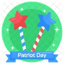 Canudos Patrioticos Diy Canudos De Festa Patriota Canudos De Papel Patriota Ícone