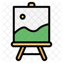 Canvas Painting Art Icon