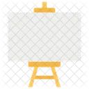 Canvas Paint Board Easel Board Icon
