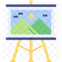 Canvas Painting Art Class Icon