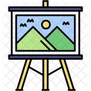 Canvas Painting Art Class Icon