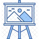 Canvas Painting Art Class Icon