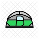 Canvas Tent Vacation Icon