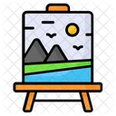 Canvas Painting Artwork Icon