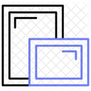 Canvas Board Painting Icon