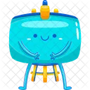 Canvas mascot  Icon
