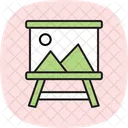 Canvas Stand Icon
