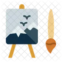 Canvas Stand  Icon
