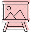 Canvas Stand Offset Drift Icon