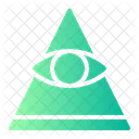 Cao Dai Symbol Eye Icon