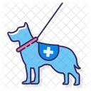 Cão de serviço  Ícone