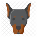 Doberman Cachorro De Estimacao Cachorro Ícone