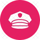 Cap Police Officer Icon