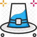 Thanksgiving Day Cow Cap Hat Icon