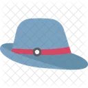 Brimmed Sun Cap Fashion Sun Hat Floppy Hat Icon