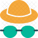 Cap Hat Glasses Icon
