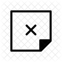Capa Eliminar Nota Icono
