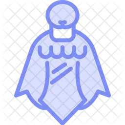 Capa de barbero  Icono