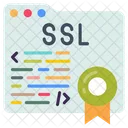 Capa De Sockets Seguros Ssl Tls Icono