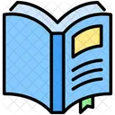 Capa Dura Livro Estojo Ícone