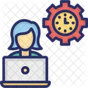 Capability Process Of Planning Productivity Icon