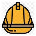 Capacete Seguranca Construcao Ícone