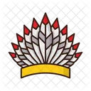 Capacete indiano  Ícone