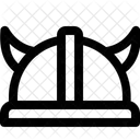 Capacete Viking Viking Capacete Icon