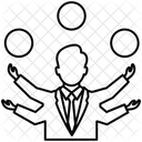 Multitasking Competenze Multi Icon