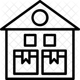 Capacité de stockage en entrepôt  Icône