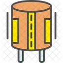 Capacitor Digital Electric Icon