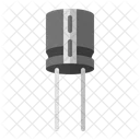 Capacitor Component Chip Icon