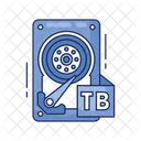 Capacity terabyte  Icon